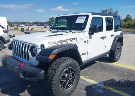 2024 Jeep Wrangler 4-Door Rubicon 4X4 z USA, uszkodzony, nr VIN 1C4PJXFG9RW336006